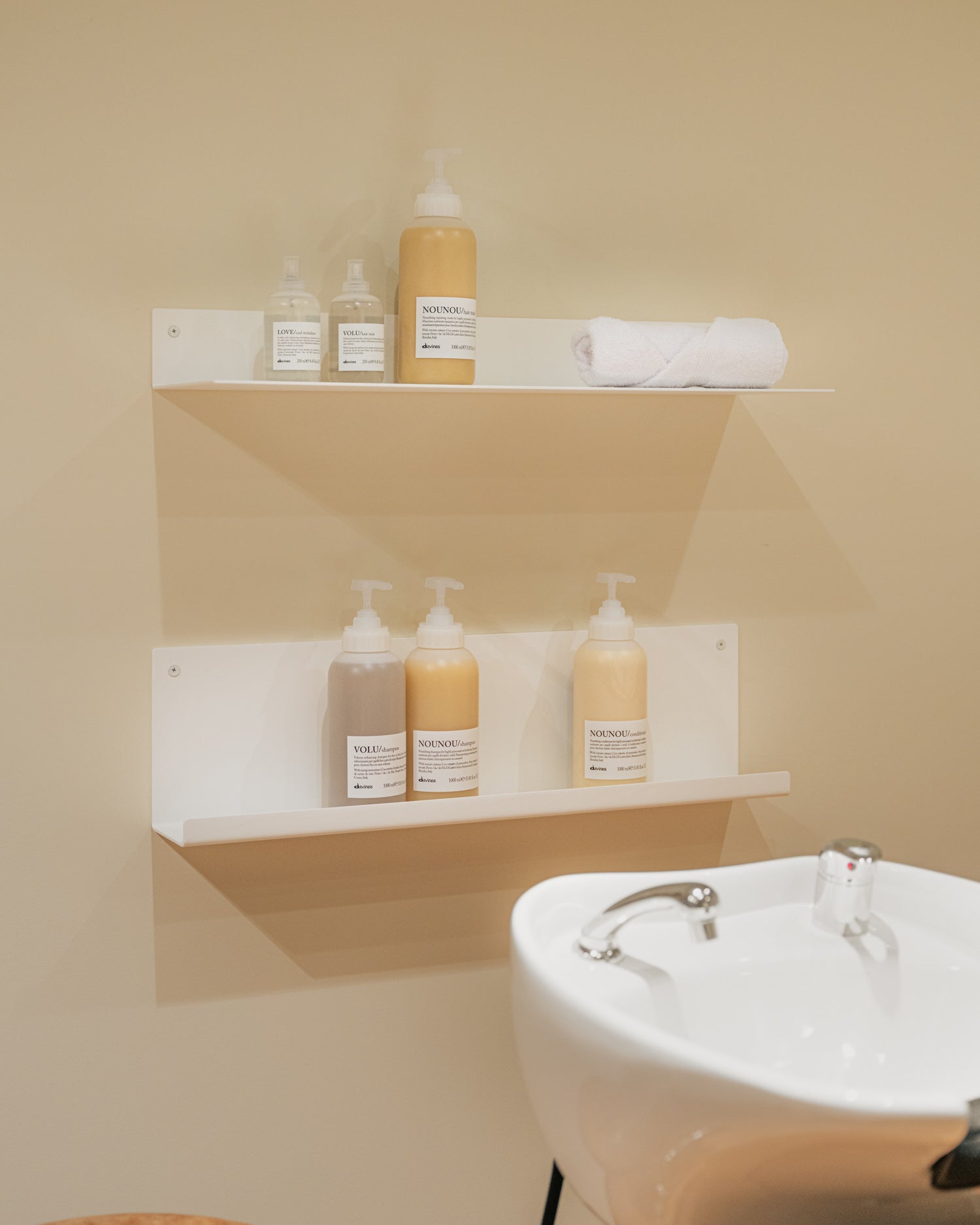 Display Metal - Hylde i hvid aluminium