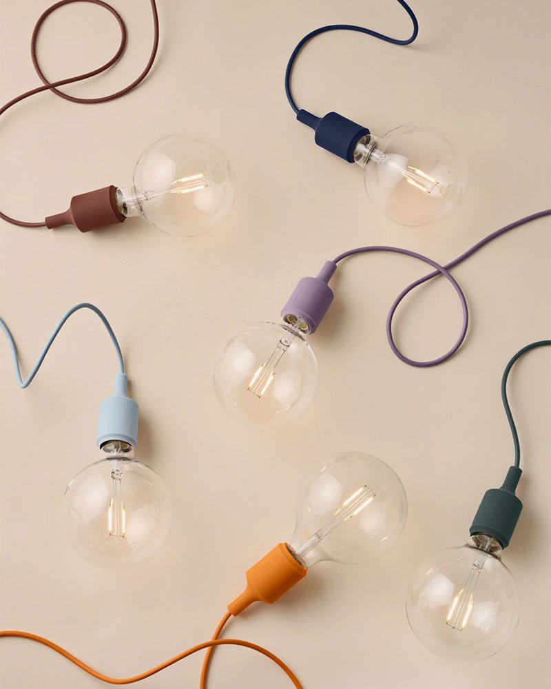 E27 LED - Beige loftslampe