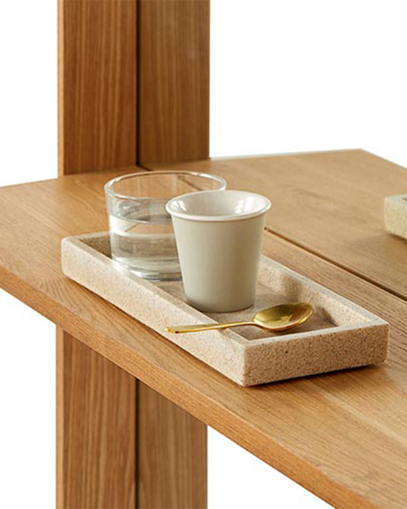 Casa - Frisørspejl i asketræ