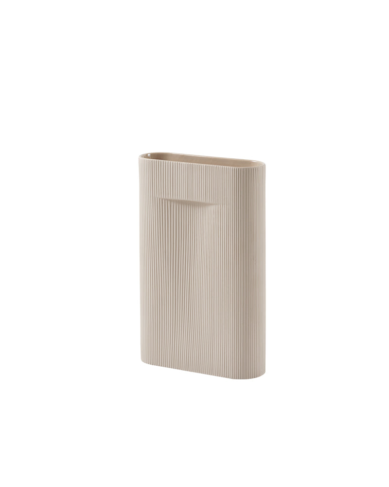 Ridge - Beige blomstervase 48,5cm