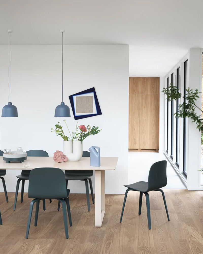 Grain - Blå grå pendel lampe