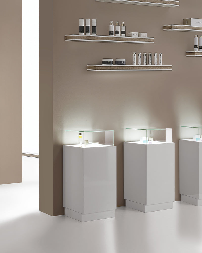 Light - Hvidt display-modul til receptionsdisk