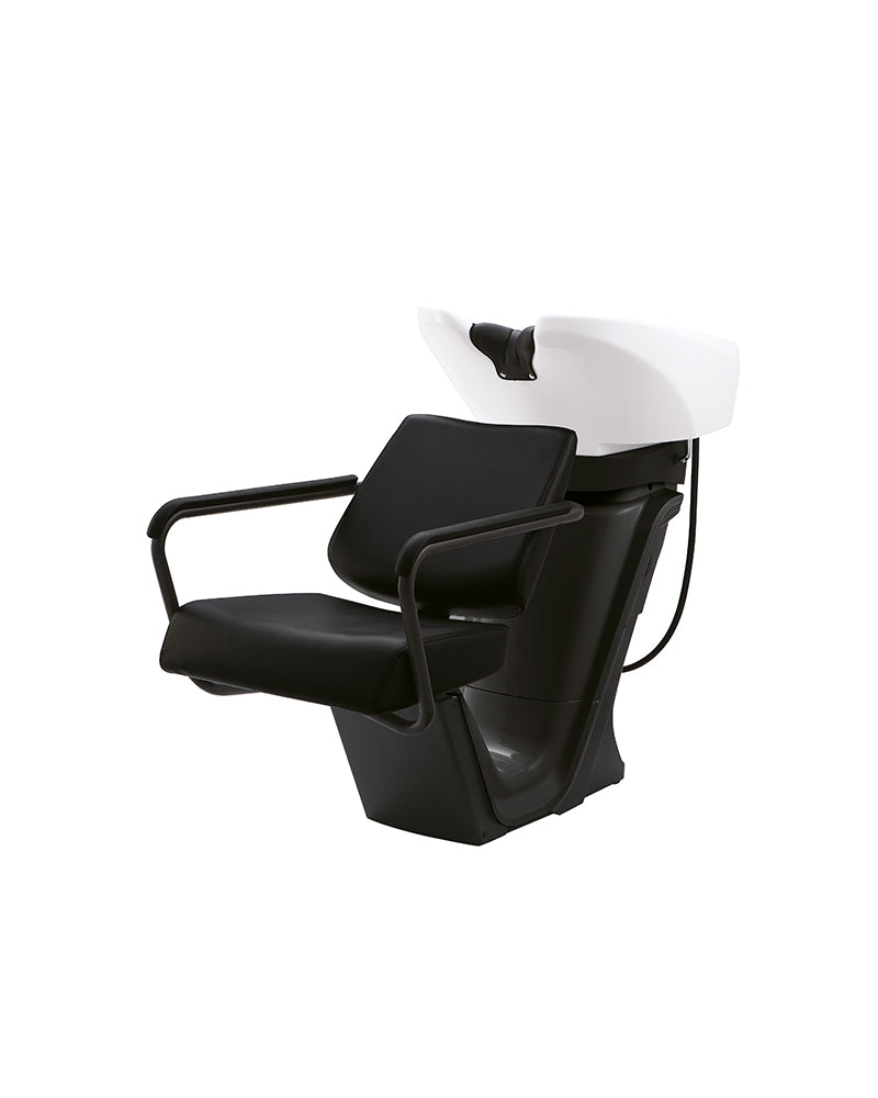 RS Prime - Sort vaskestol - Hvid kumme