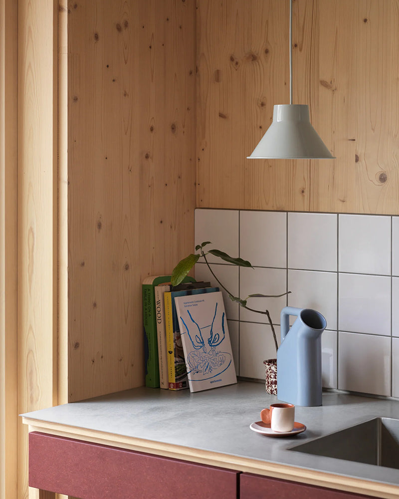 Tub Jug - Lyseblå karaffel kande