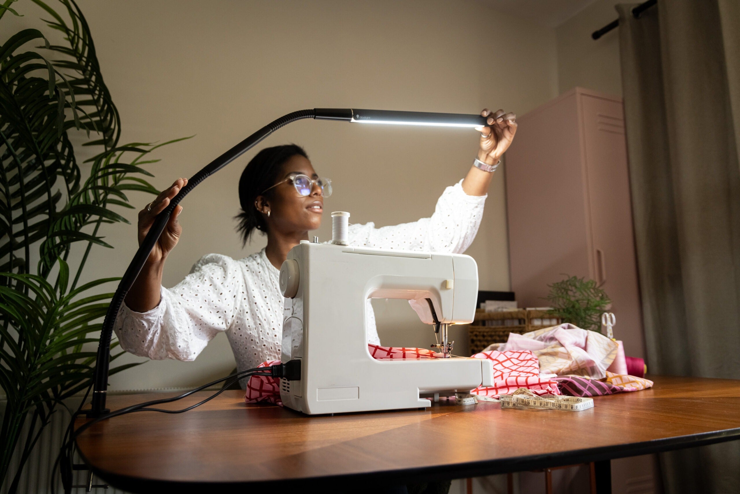 Electra beauty lampe med flex-arm