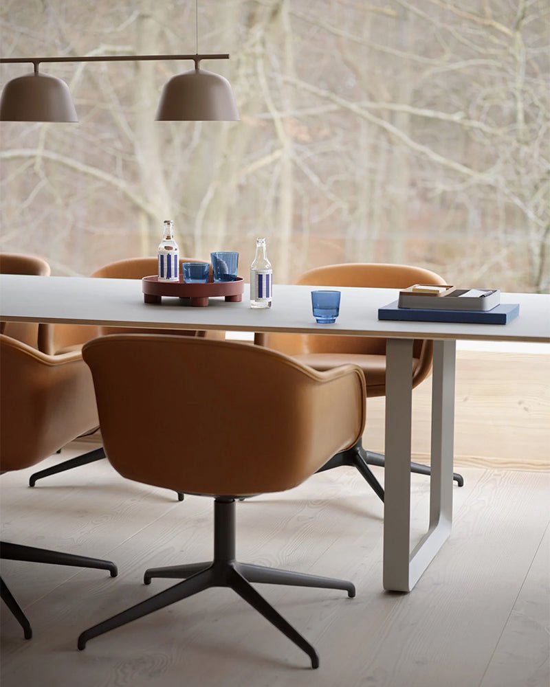 70/70 Stor - Grå linoleom - Gråt stel