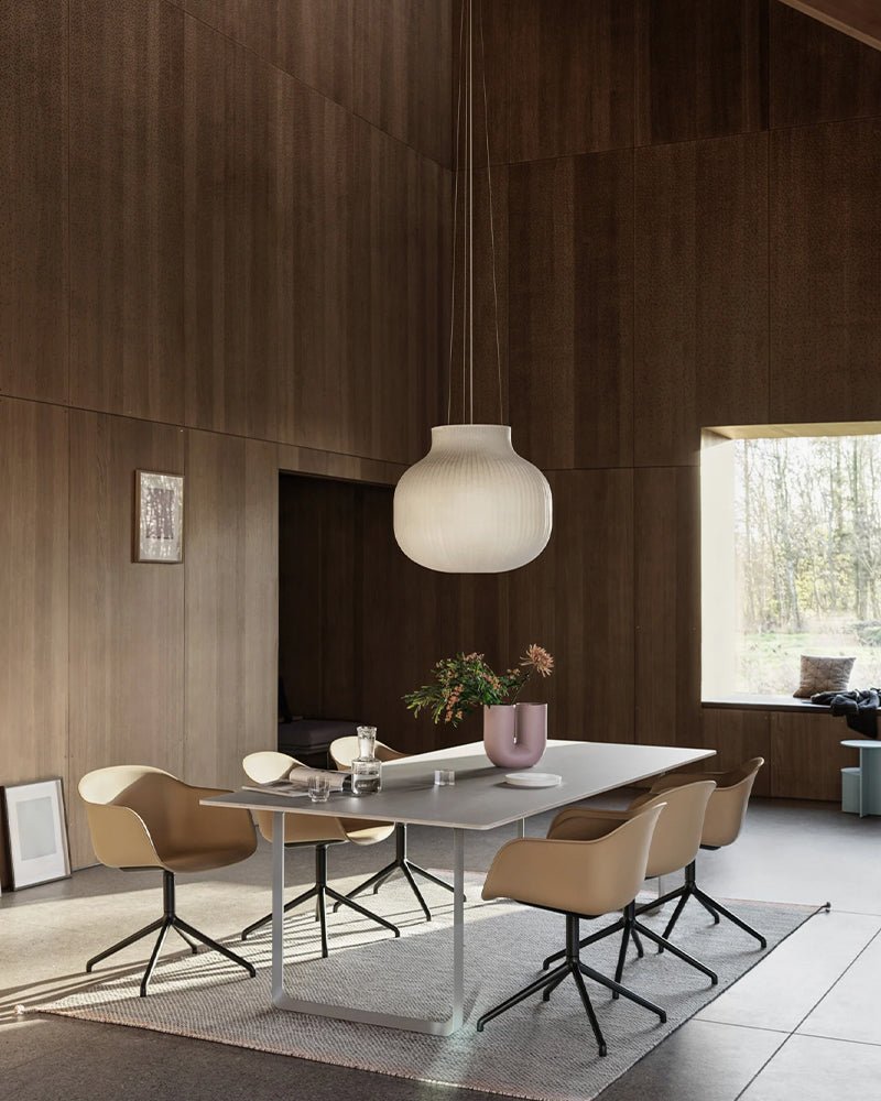 70/70 Stor - Grå linoleom - Gråt stel