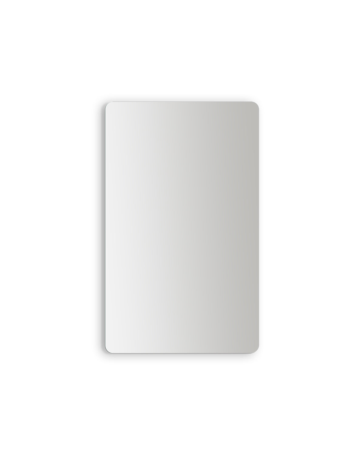 Frameless Rounded - Afrundet frisørspejl - 70x115cm