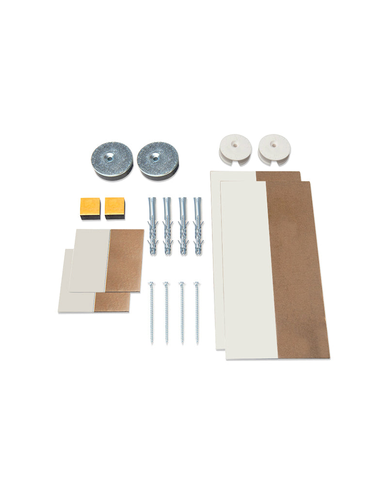 Skjult spejlbeslag - Justerbart spejlbeslag med magneter