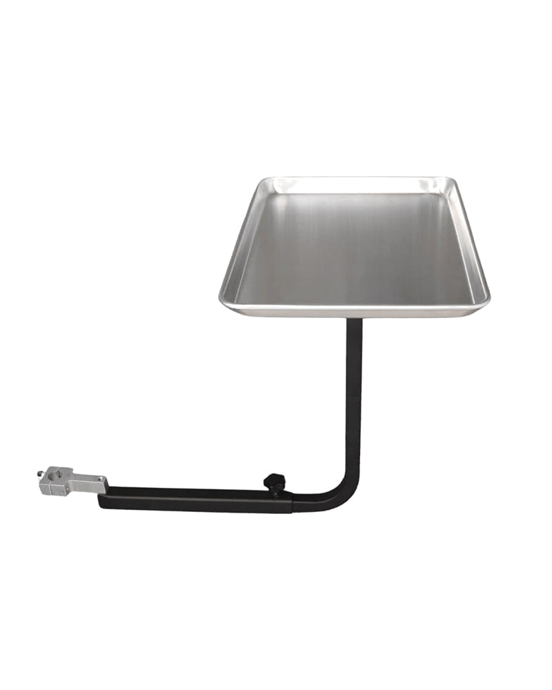 BossCaddi - Sølv farvebord til kundstol