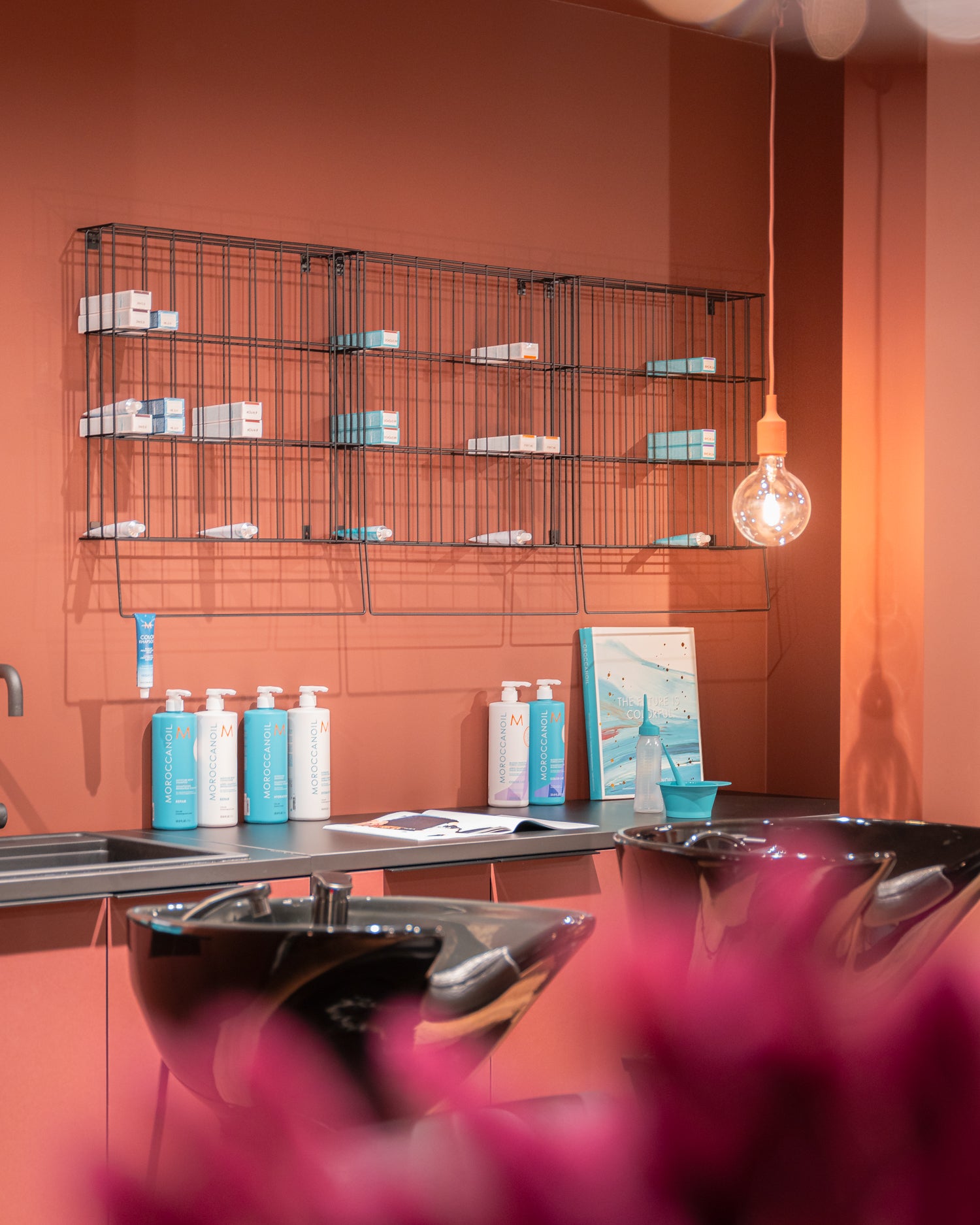 Tint rack - Sort farvereol