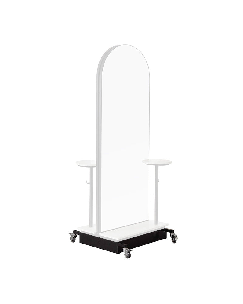 Grande betjeningsholder på hjul