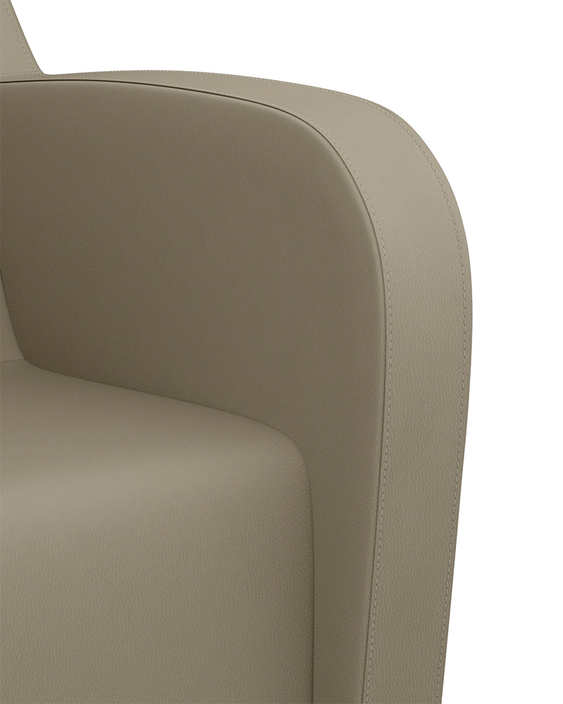 Fredda II - Beige massagevask med sort kumme