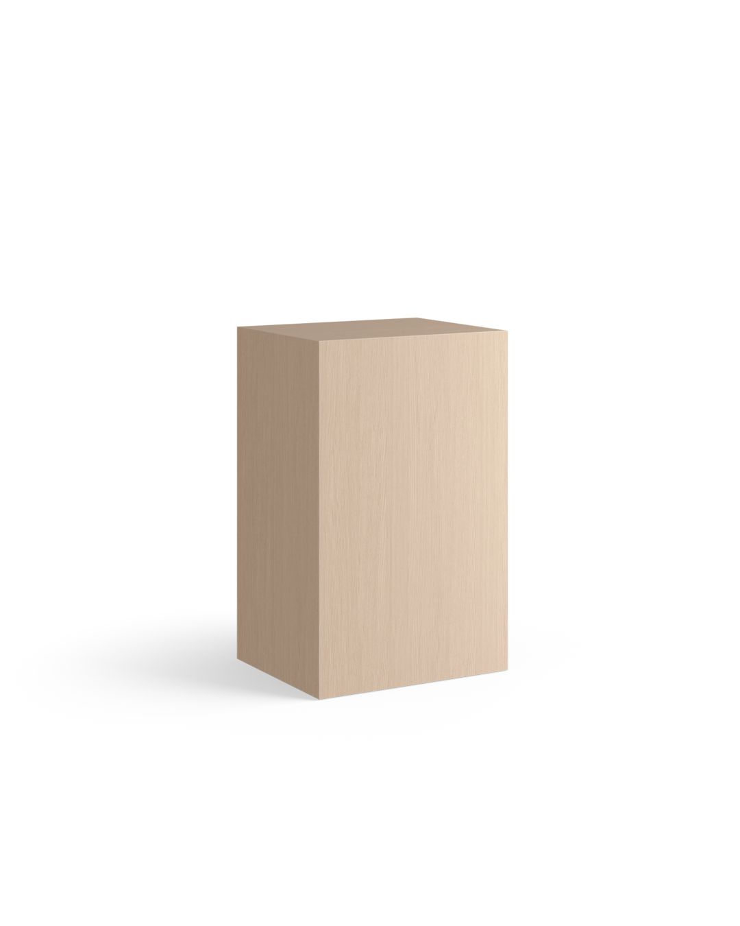 Welcome - Receptionsdisk i egetræsmønster - 55cm