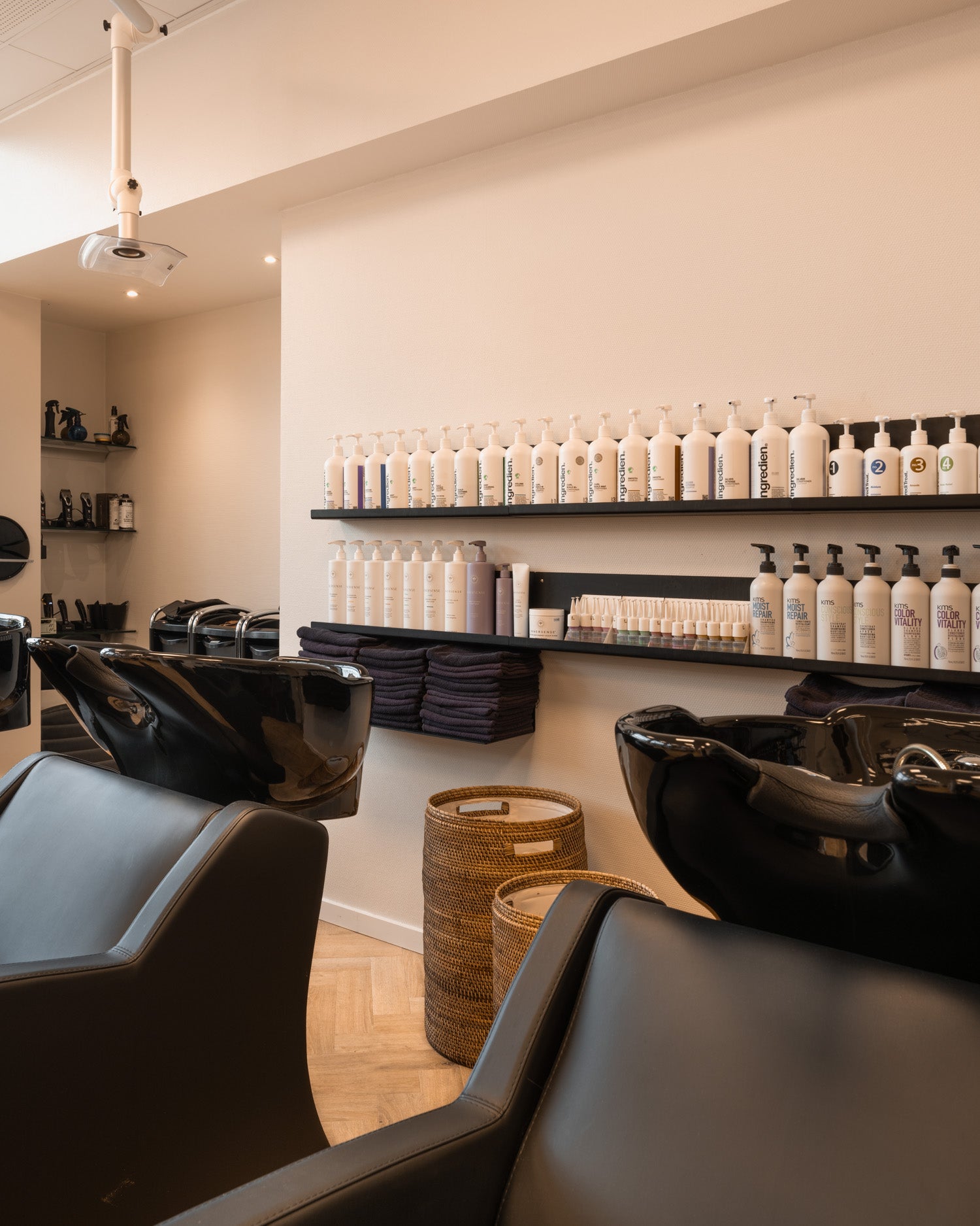 Display Shampoo - Sort shampoohylde i aluminium