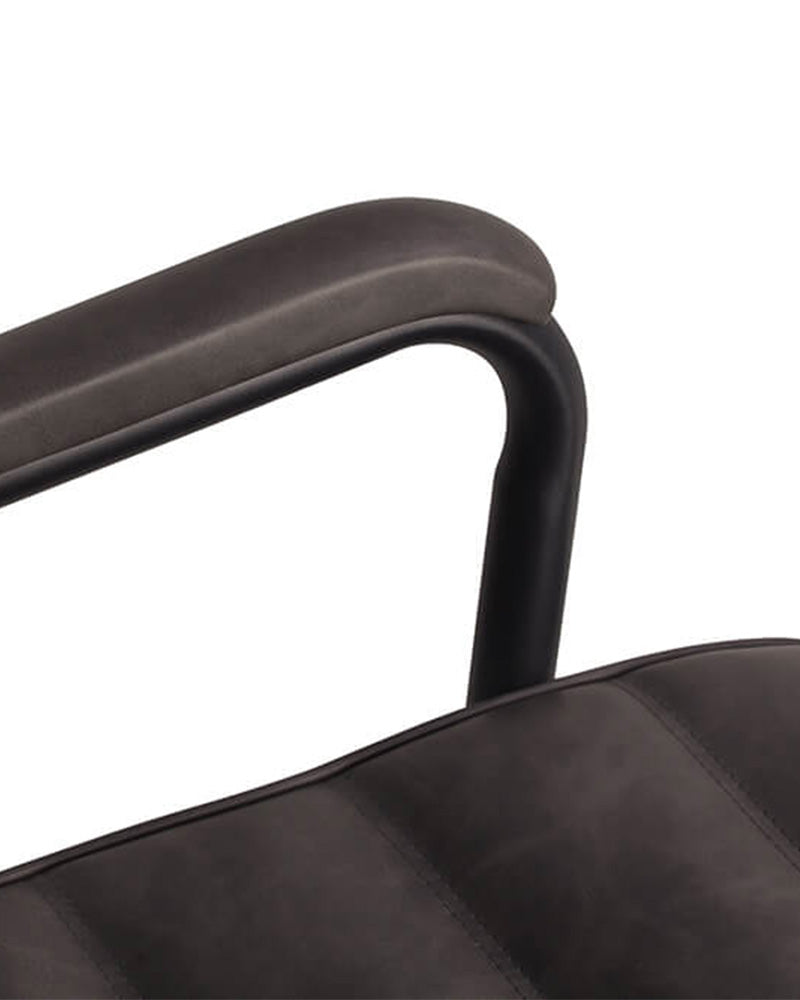 Naomi Textured Black - Sort make-up stol