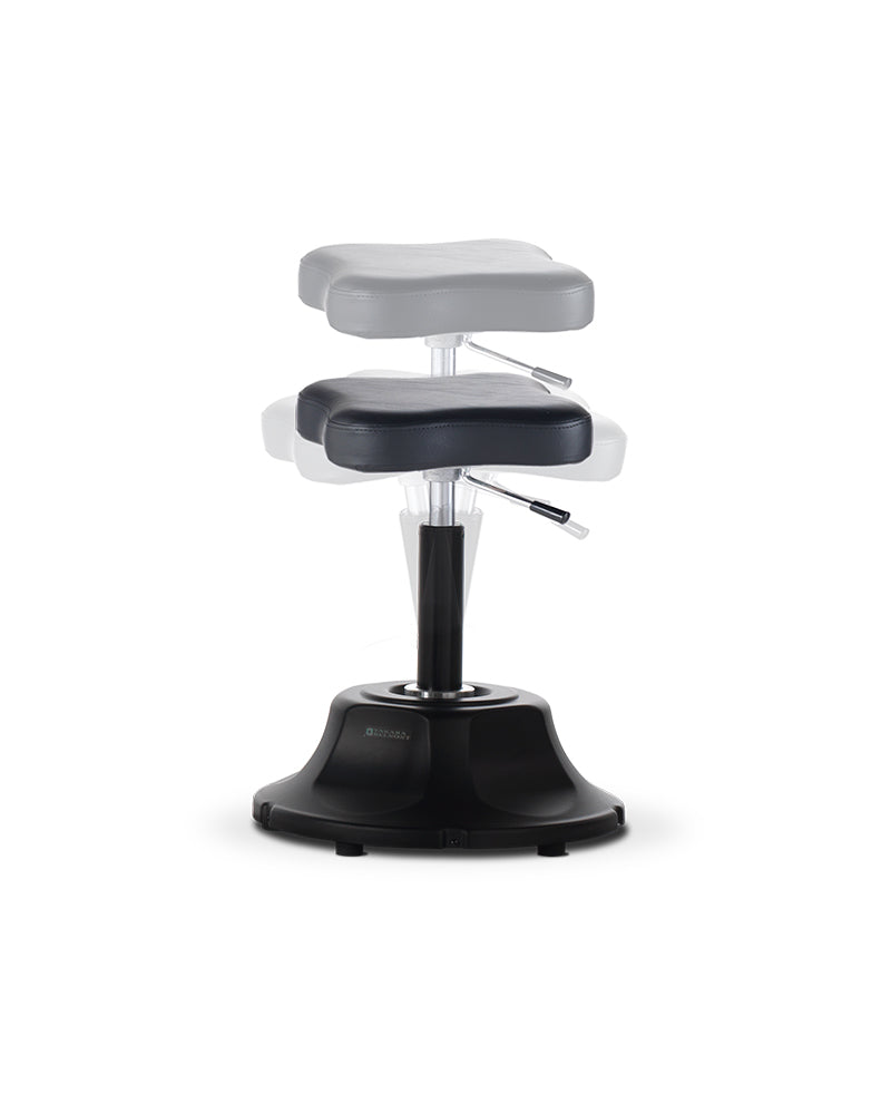 Yume stool - Sort behandlerstol - Ergonomisk