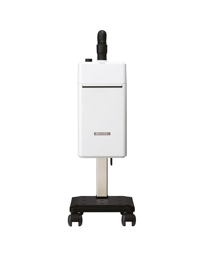 Spa Mist II - Hvid hårdamper på stander