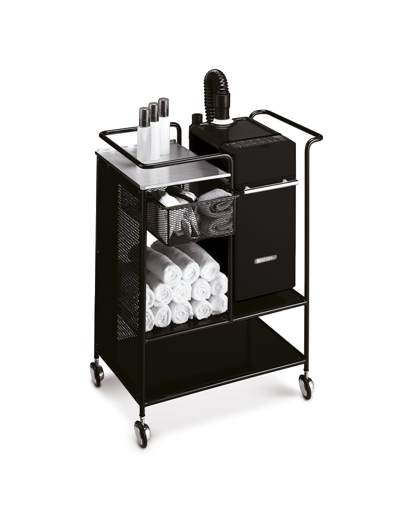 Spa Mist II - Sort hårdamper på vogn