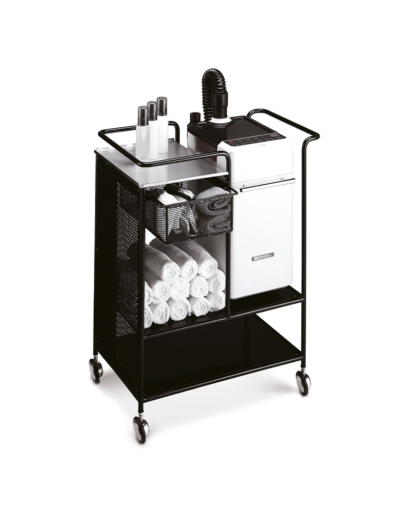 Spa Mist II - Hvid hårdamper på vogn