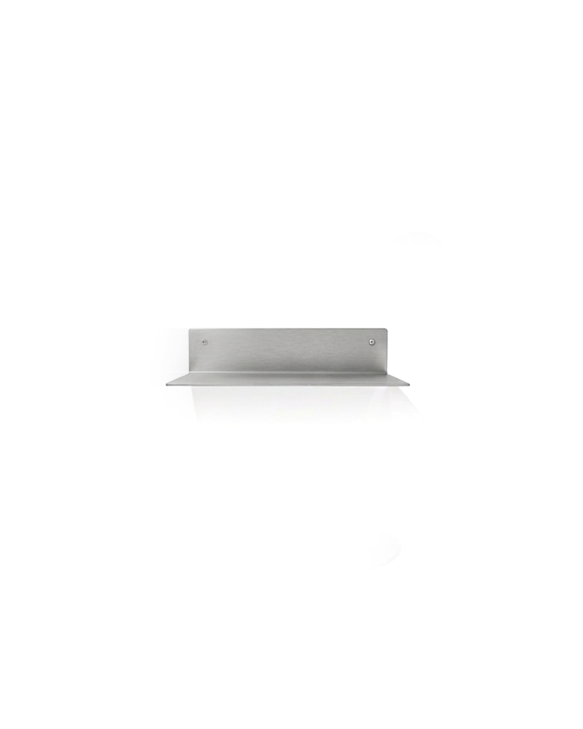 Slim Steel - 32cm hylde i rustfri børstet stål