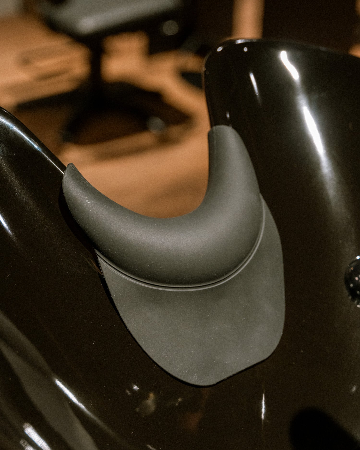 Silikone nakkepude med sugekopper