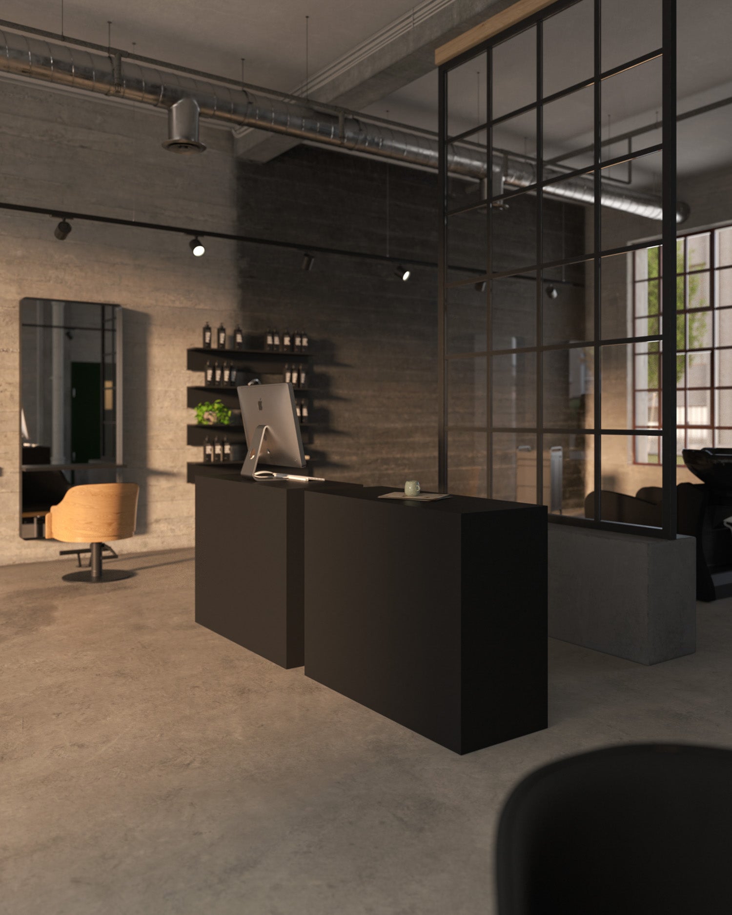 Welcome - Sort receptionsdisk - 110cm