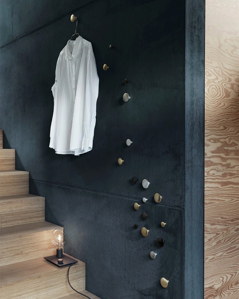 Dots - Knage i messing - 5stk.