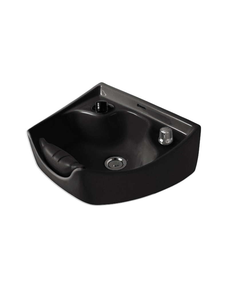 Majolica - Sort barbervask