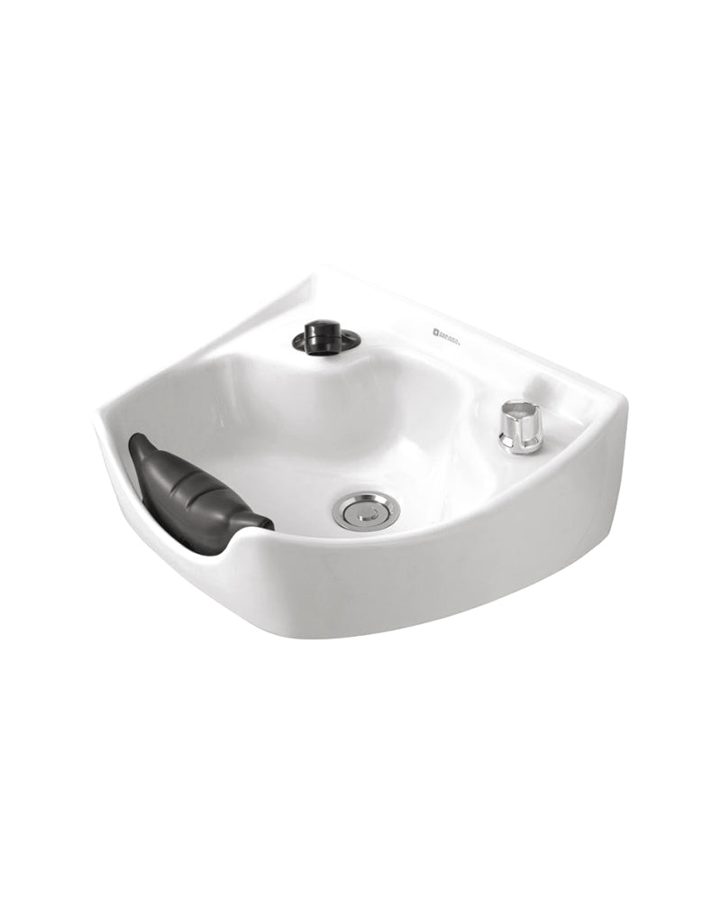 Majolica - Hvid barbervask