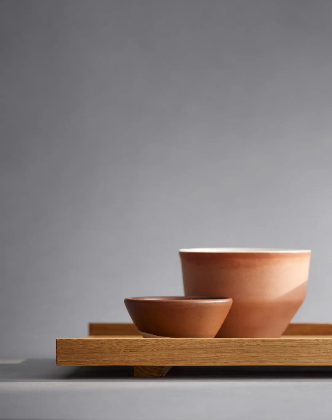 Serveringsbakke i egetræ - Small