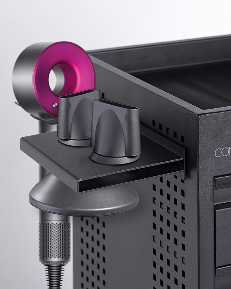 Sort dyson fønholder - Passer til Studio rulleborde